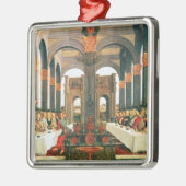 De bruiloft metalen ornament (Links)