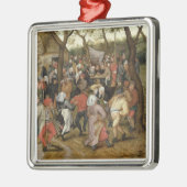 De bruiloft metalen ornament (Links)