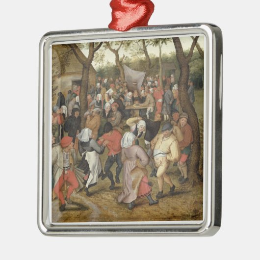 De bruiloft metalen ornament (Links)