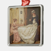 De bruiloft metalen ornament (Links)