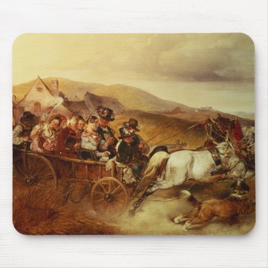 De bruiloft muismat (Voorkant)