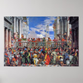 De bruiloft op Cana, die op Cana weduwt, Poster (Voorkant)