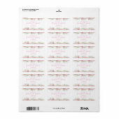 De bruiloft Planner, Elegant Floral Sophisticated Etiket (Full Sheet)