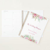 De bruiloft Planner, Elegant Floral Sophisticated Planner (Display)