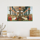 De bruiloft poster (Keuken)