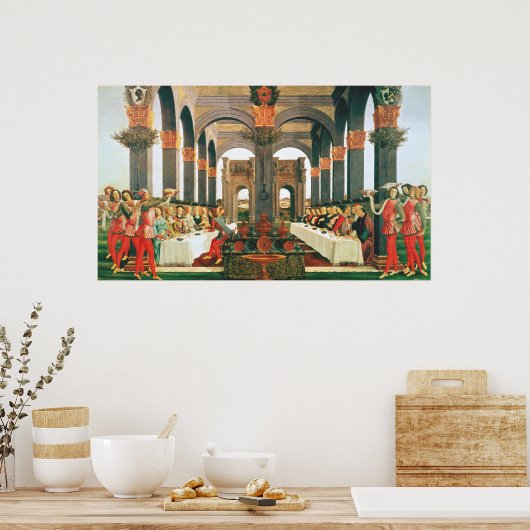 De bruiloft poster (Keuken)
