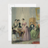 De bruiloft presenteert briefkaart (Voorkant / Achterkant)