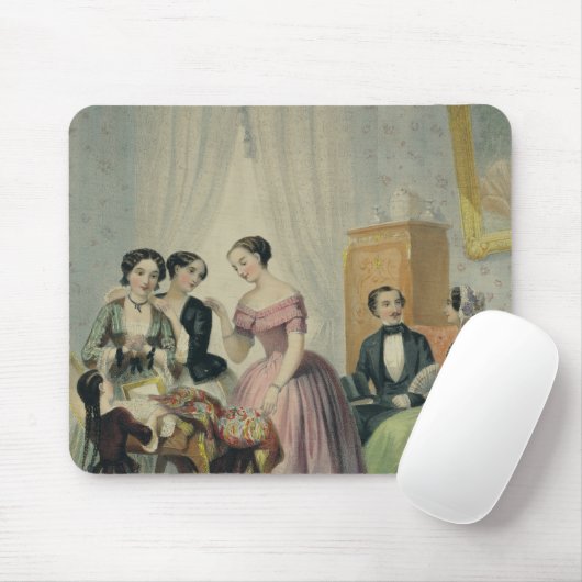 De bruiloft presenteert muismat (Met muis)