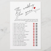 De bruiloft schoen spel Script Vrijgezellenfeest s (Voorkant)