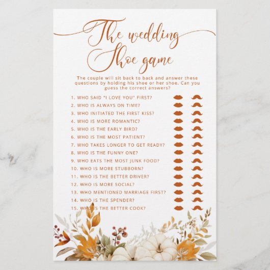 De bruiloft schoen spel terracota herfst bruids sp (Voorkant)
