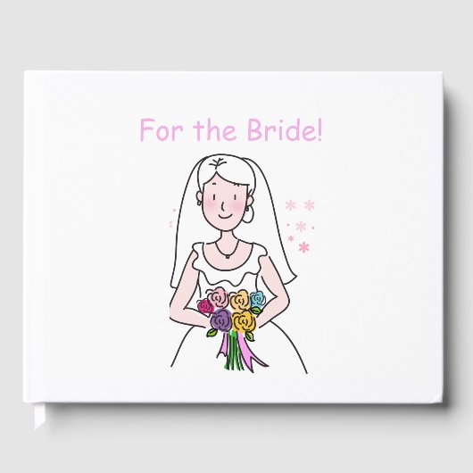 De bruiloft Shower/Bachelorette Party Gastenboek (Voorkant)