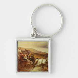 De bruiloft sleutelhanger