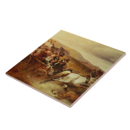 De bruiloft tegeltje (Zijkant)