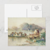 De bruiloft uitnodiging briefkaart (Voorkant / Achterkant)