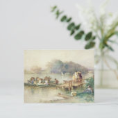 De bruiloft uitnodiging briefkaart (Staand voorkant)