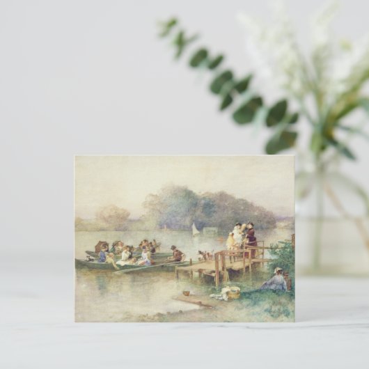 De bruiloft uitnodiging briefkaart (Staand voorkant)