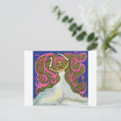 De bruiloft van Amy. Briefkaart (Staand voorkant)