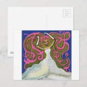 De bruiloft van Amy. Briefkaart (Voorkant / Achterkant)