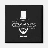 De bruiloft van de bruidegom magneet (Voorkant)