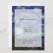 de bruiloft van de religie, van Gogh gisteravond Kaart (Achterkant)