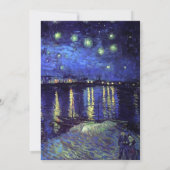 de bruiloft van de religie, van Gogh sterry nacht Kaart (Achterkant)