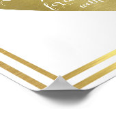 de bruiloft van (echtpaar namen), de receptieliefd poster (Hoek)