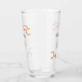 De bruiloft van het echtpaar toevoegen naam terrac glas (Rechts)