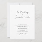 De bruiloft van het moderne feest van de boerderij kaart (Voorkant)