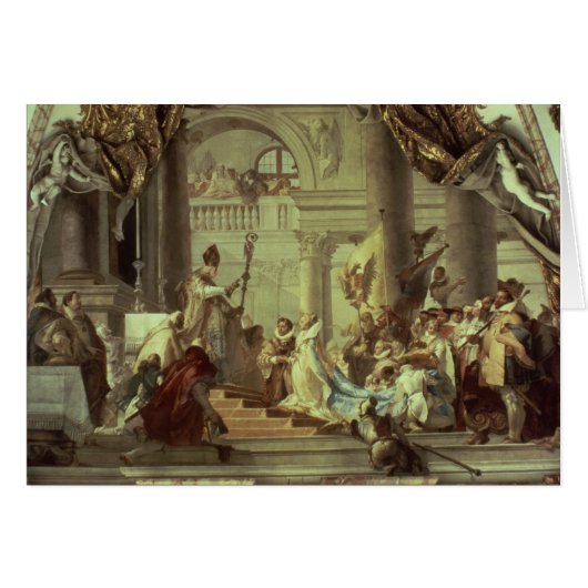 De bruiloft van keizer Frederick Barbarossa (Voorkant Horizontaal)