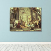 De bruiloft van keizer Frederick Barbarossa Canvas Afdruk (Insitu (Houten vloer))