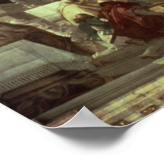 De bruiloft van keizer Frederick Barbarossa Poster (Hoek)