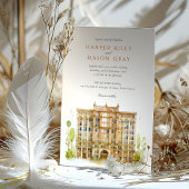 De bruiloft van Rookery Chicago Kaart