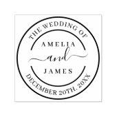 De bruiloft van Self-ink trouwstempel Zelfinktende Stempel (Design)