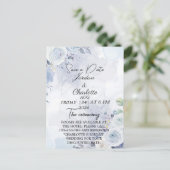 De bruiloft van uitnodiging (Staand voorkant)