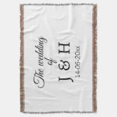 De bruiloft van voeg koppelnaam initiaal briefdatu deken (Voorkant Verticaal)