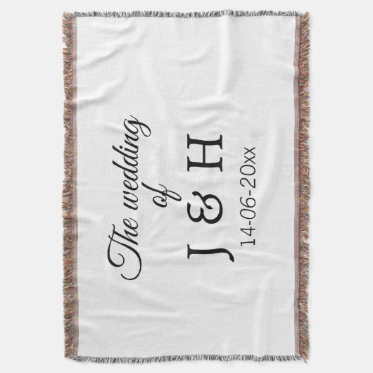 De bruiloft van voeg koppelnaam initiaal briefdatu deken (Voorkant Verticaal)