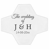 De bruiloft van voeg koppelnaam initiaal briefdatu voetbal (Enkel)