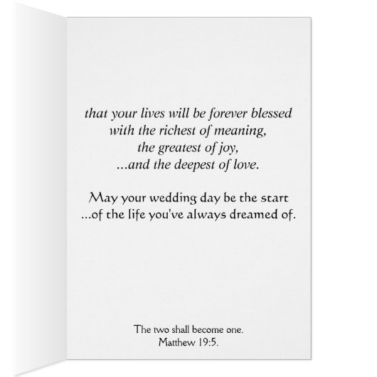 De bruiloft wil je leven samen... (Binnen (Rechts))