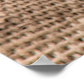De bruine abstracte achtergrond van de daling. poster (Hoek)