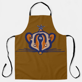 De bruine muis schort
