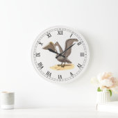 De bruine pelikaan (Pelecanus occidentalis) NY Bir Grote Klok (Huis)