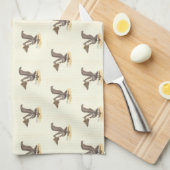 De bruine pelikaan (Pelecanus occidentalis) NY Bir Theedoek (Quarter Fold)