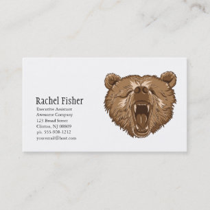 De bruine Visitekaartjes van de Grizzly