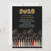 De bruisende Partij van de Foto van de Afstuderen Kaart (Voorkant)