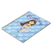 De Brunette van de douane Weinig Notitieboekje van Notitieboek (Linkerzijde)