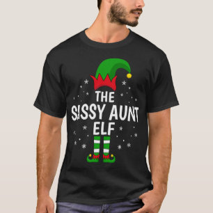 De brutale tante elf bijpassende gezellige grappig t-shirt