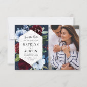 de brute marineschool bewaarde de dadel save the date (Voorkant)