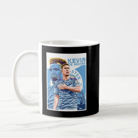 de Bruyne - Kevin de Bruyne Poster Koffiemok (Links)