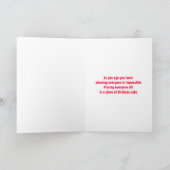 De BS Artist  Verjaardag Kaart (Binnen)