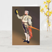 De BS Artist  Verjaardag Kaart (Gele Bloem)